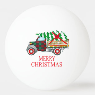 Merry Christmas Foto Bild Tamplate Santa Snow Ping Pong Ball
