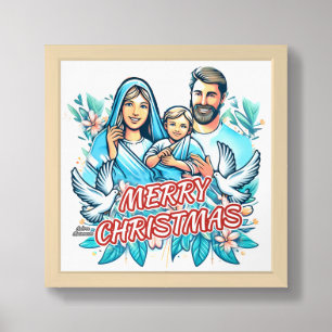 Merry Christmas  Framed Art