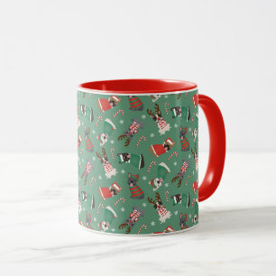 Merry Christmas French Bulldogs Mug