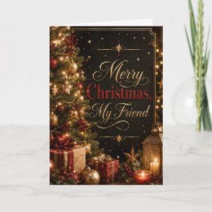 Merry Christmas Friend Card