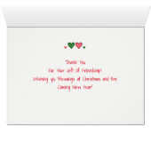 Merry Christmas, Friend Cards (Inside Horizontal (Bottom))