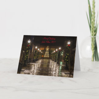 Merry Christmas from Aiken, SC Card