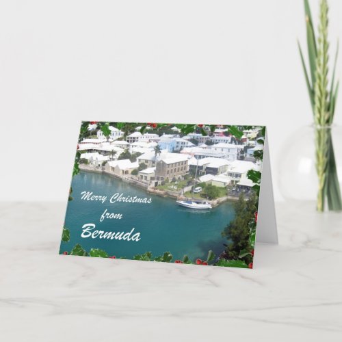Merry Christmas from Bermuda Holiday Card