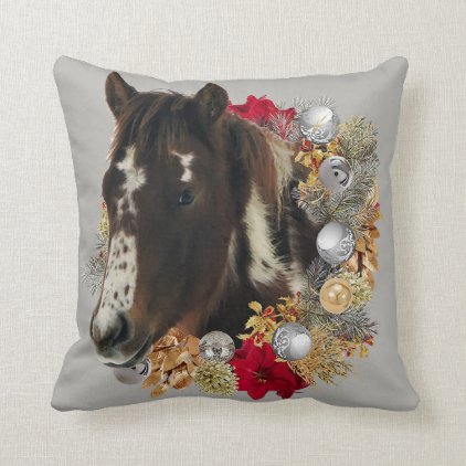 Merry Christmas From Brayley Throw Pillow