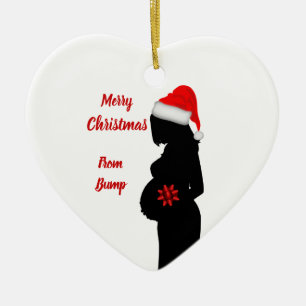 Merry Christmas from bump ornament
