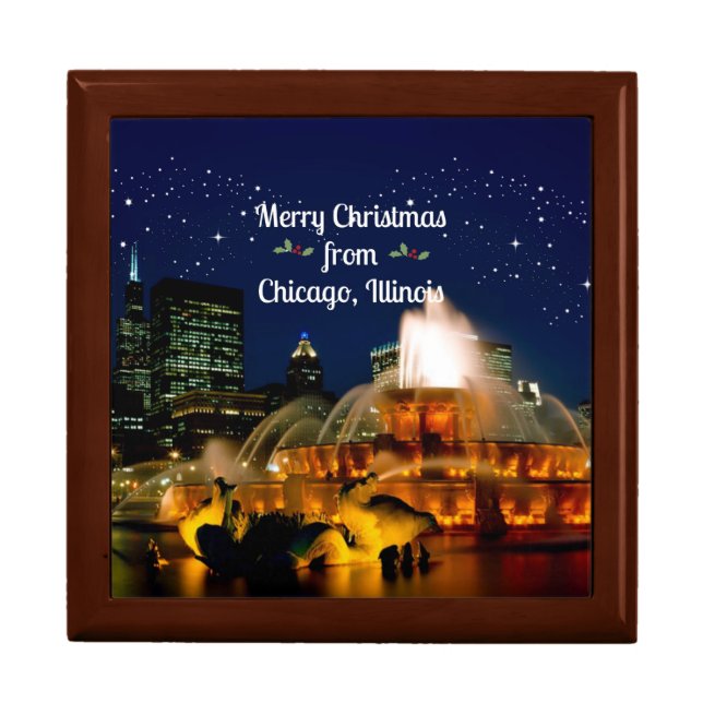 Merry Christmas from Chicago,  Gift Box (Front)