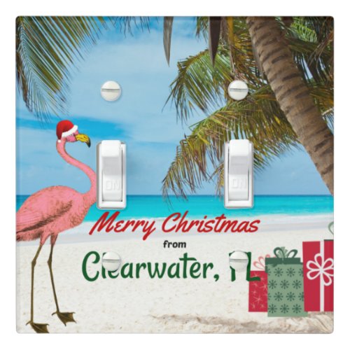 Merry Christmas from Clearwater FL Light Switch Cover