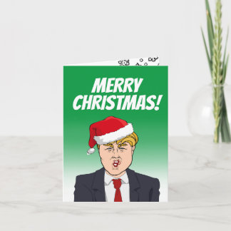Merry Christmas from Donald Trump Card