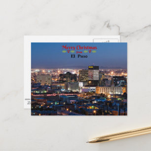 Merry Christmas from El Paso Postcard