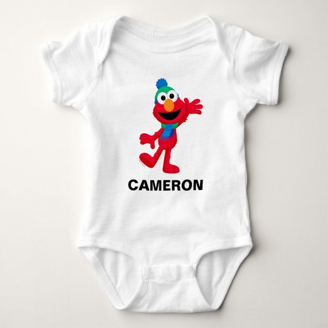 Merry Christmas from Elmo Baby Bodysuit (Front)