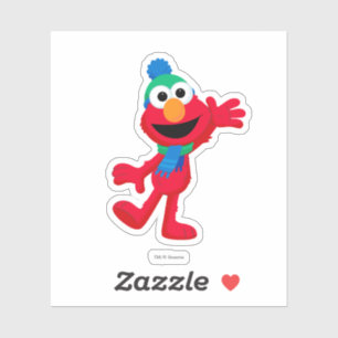 Merry Christmas from Elmo Sticker
