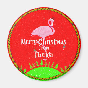 Merry Christmas from Florida, Magnet