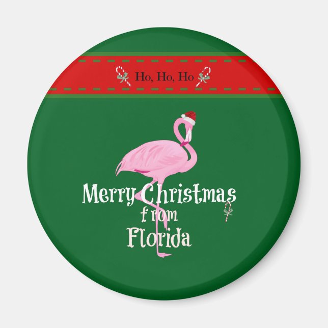 Merry Christmas from Florida Magnet (Front)