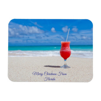 Merry Christmas From Florida Magnet