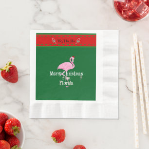 Merry Christmas from Florida Napkins
