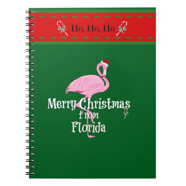Merry Christmas from Florida Notebook (Front)