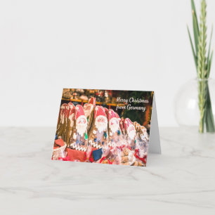 Merry Christmas from Germany - German Cookies Card