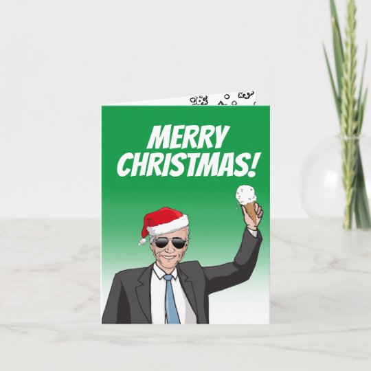 Merry Christmas from Joe Biden Card | Zazzle.com