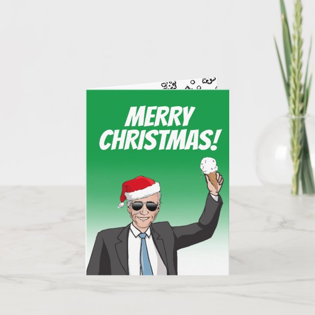 Merry Christmas from Joe Biden Card (Front)