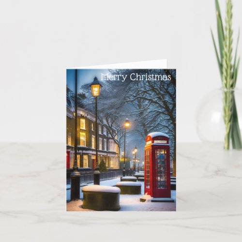 Merry Christmas from London Holiday Card