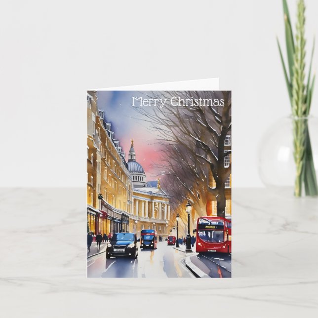 Merry Christmas from London Holiday Card (Front)