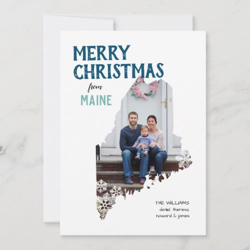 Merry Christmas from Maine Holiday Card