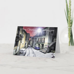Merry Christmas from Montestrutto Italy Card