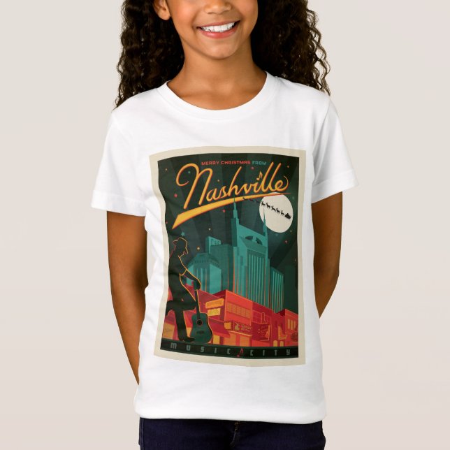 Merry Christmas from Nashville T-Shirt (Front)