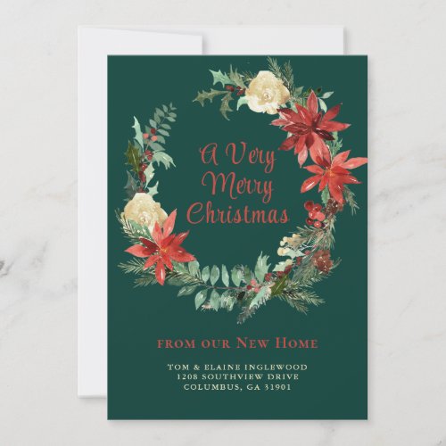 Merry Christmas from New Home Holiday Card