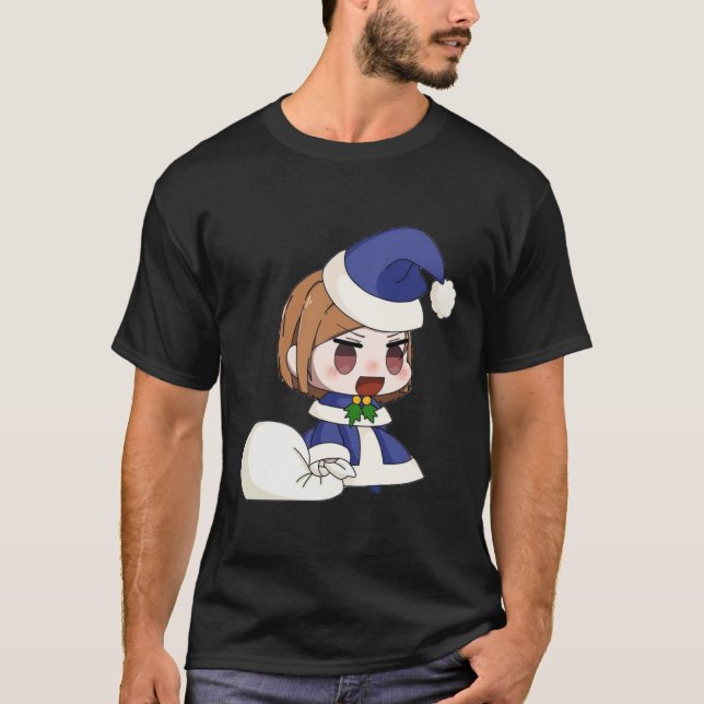 Merry Christmas From Nobara Kugisaki Jujutsu Kaise T-Shirt (Front)