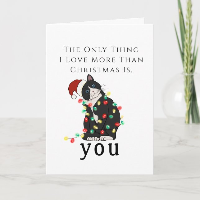 Merry Christmas from Our Family to Yours! Card (Front)