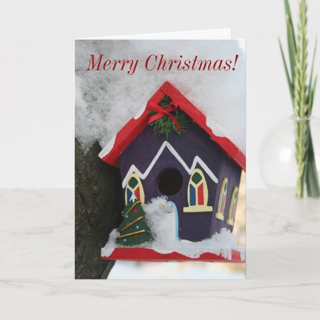 Merry Christmas from our house to yours! Holiday Card (Front)