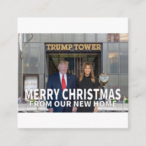 Merry Christmas from our New Home Enclosure Card