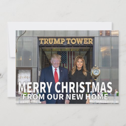 Merry Christmas from our New Home Holiday Card