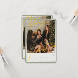 Merry Christmas from Patterson Family Card