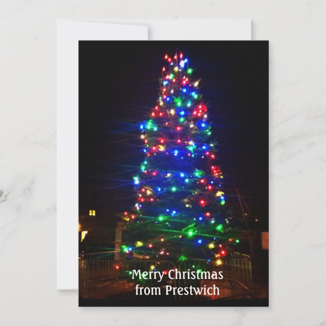 Merry Christmas from Prestwich - Christmas Card (Front)