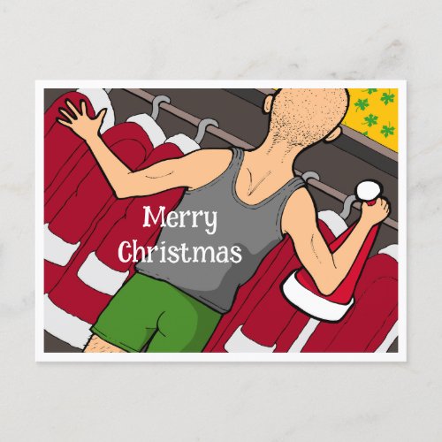 Merry Christmas from Santa Card