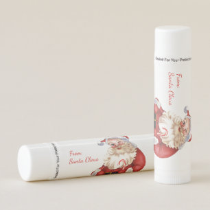 Merry Christmas From Santa Claus Lip Balm
