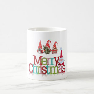 Merry Christmas From Santa Claus & The Gnomes Color Morph Mug