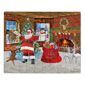 Merry Christmas from Santa Jigsaw Puzzle