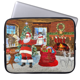 Merry Christmas from Santa Laptop Sleeve