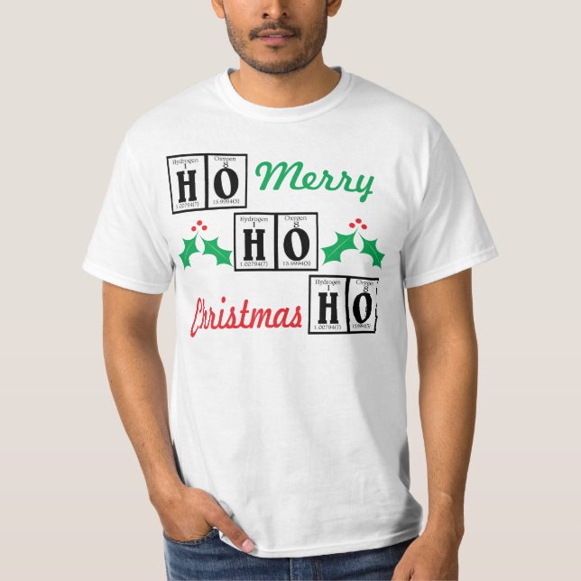 Merry Christmas from SANTA. T-Shirt (Front)