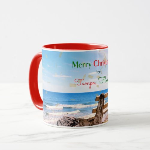 Merry Christmas from Tampa FL Mug