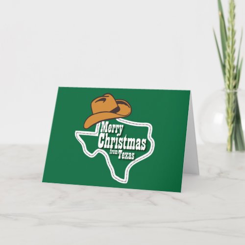 Merry Christmas from Texas Holiday Card