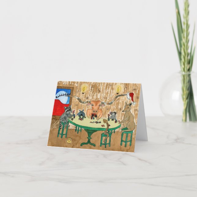 Merry Christmas from Texas Holiday Card (Front)