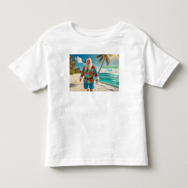 Merry Christmas from the Beach  Toddler T-shirt (Front)