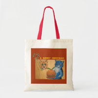 Merry Christmas from the Cats #holidayz Tote Bag