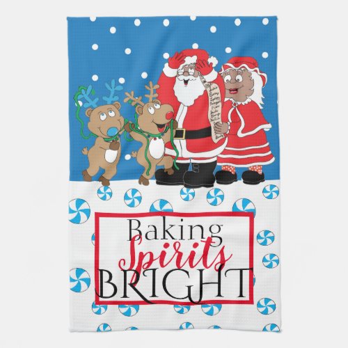 Merry Christmas from the Clauss of Color Kitchen Towel