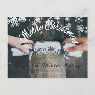 Merry Christmas From the Custom Name Postcards