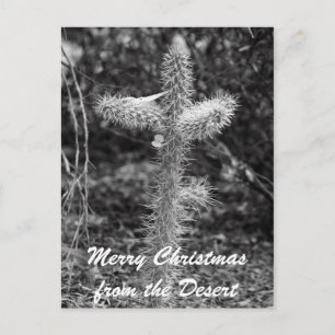 Merry Christmas from the Desert Holiday Postcard